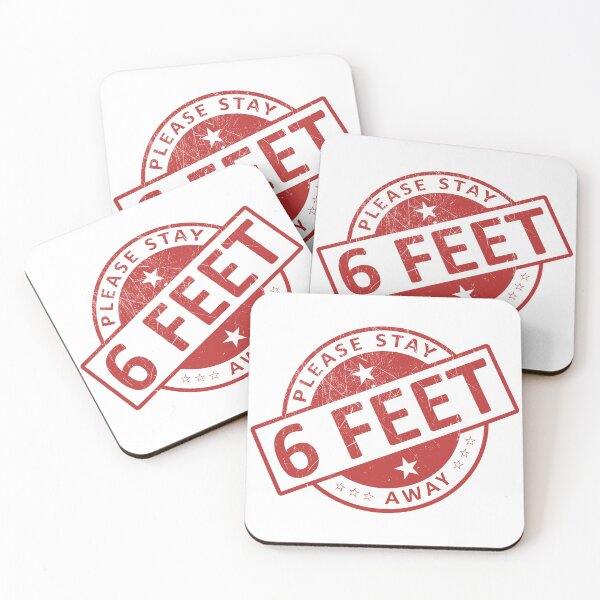 Item preview, Please Stay 6 Feet Away designed and sold by FirasChakroun.