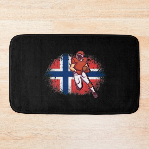 Item preview, American Football Vintage, rugby Norway flag designed and sold by Kuma518.