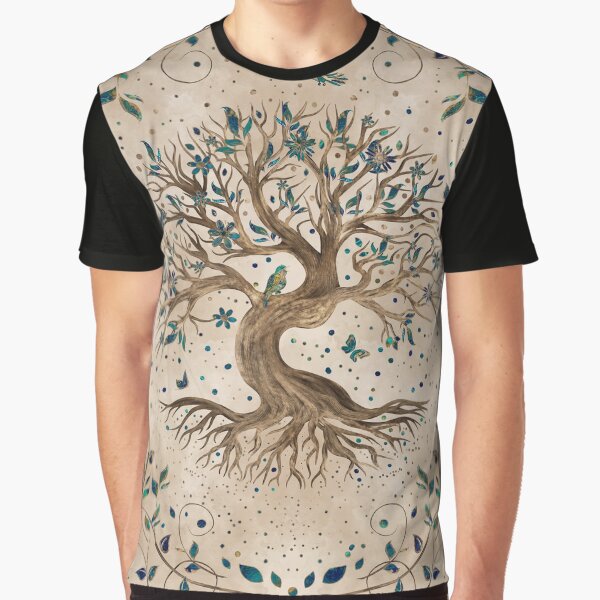 Aperçu de l'œuvre Arbre de vie - Yggdrasil créée et vendue par k9printart.