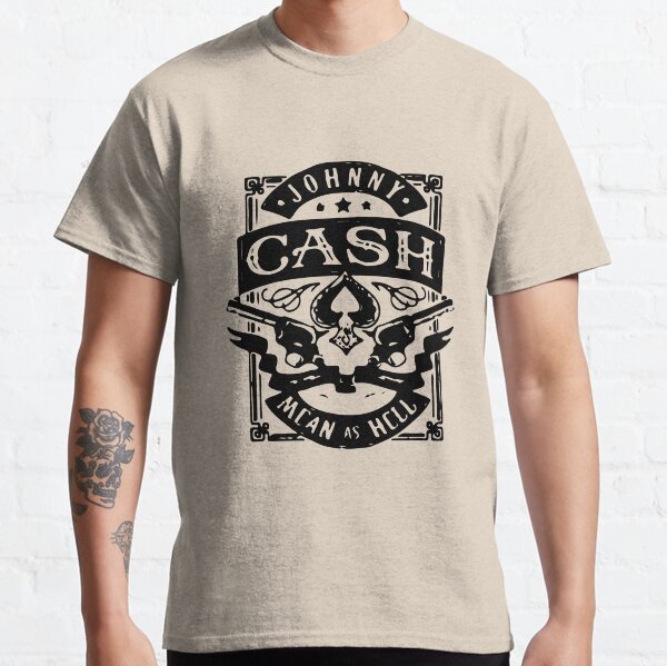 Vintage Look Johnny Cash Classic T-Shirt