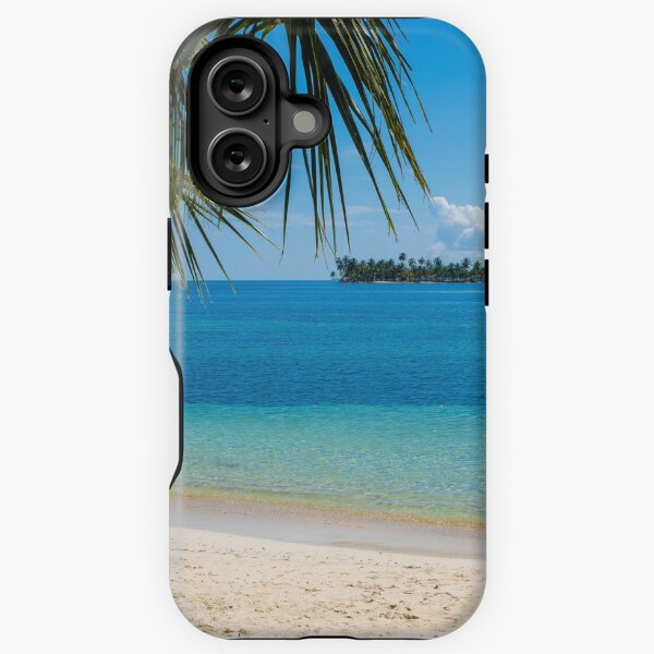 Item preview, San Blas Islands Panama tropical island beach view designed and sold by michieldros.