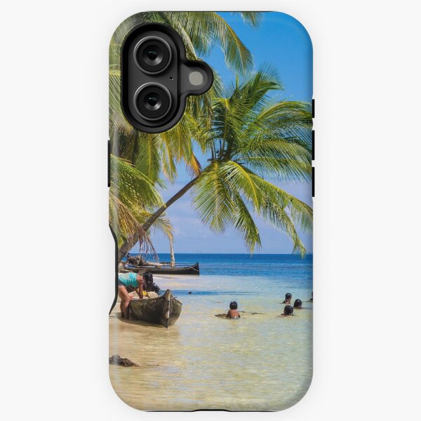 Item preview, Panama San Blas Islands Guna Yala children playing in the ocean designed and sold by michieldros.
