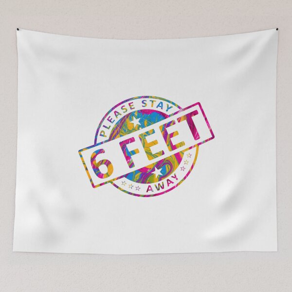 Item preview, Please Stay 6 Feet Away designed and sold by FirasChakroun.