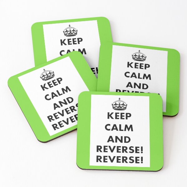 Item preview, Keep Calm and Reverse! Reverse! designed and sold by taiche.