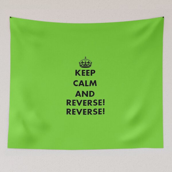 Item preview, Keep Calm and Reverse! Reverse! designed and sold by taiche.
