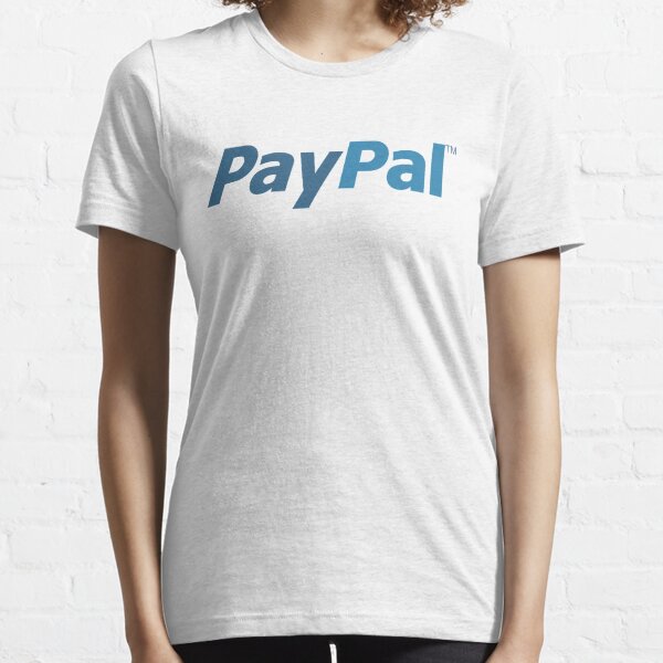 Paypal Logo Women S T Shirts Tops Redbubble - adidas colorida t shirt roblox