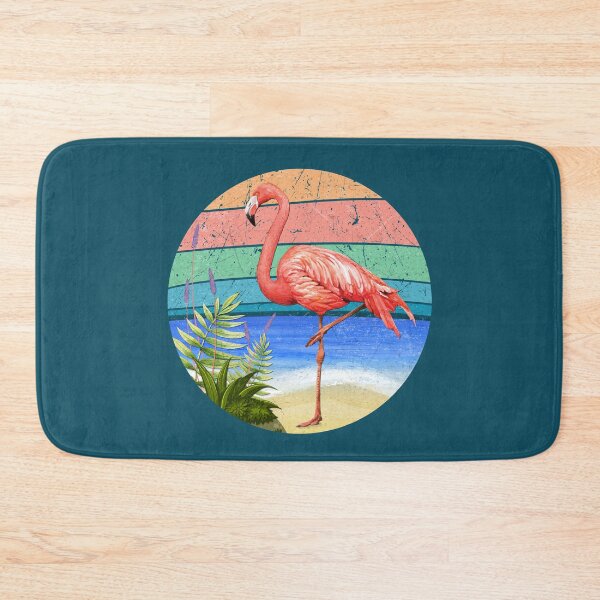 Item preview, Retro Vintage Pink Flamingo Summer Beach 70s 80s Style designed and sold by Pingestre.