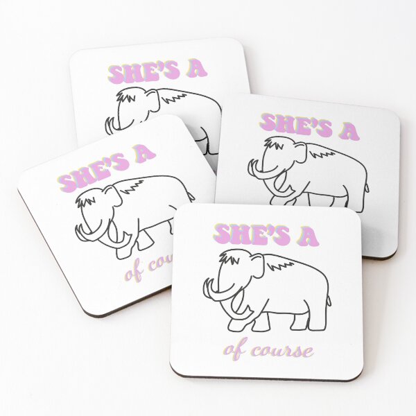 Item preview, she's a mammoth, of course tiktok designed and sold by chloecreates-.