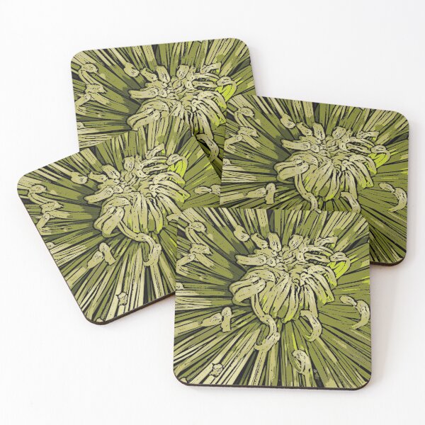 Item preview, Spider Chrisanthanum Woodcut designed and sold by Colin Bentham.