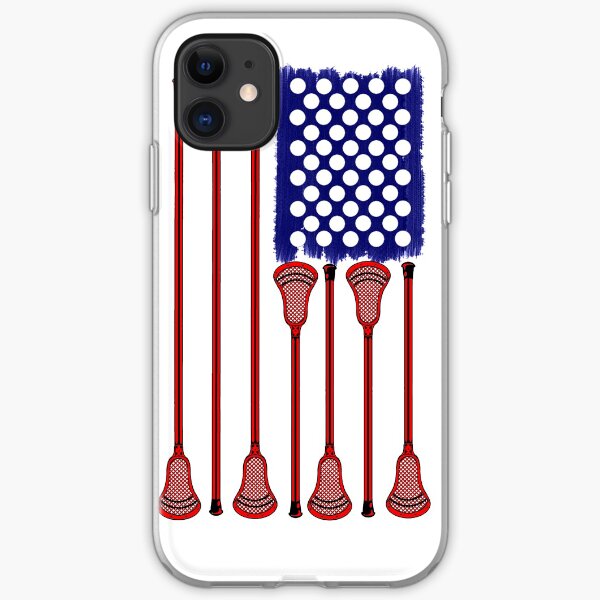 Lacrosse AmericasGame iPhone Soft Case