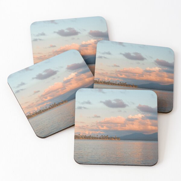 Item preview, San Blas Island Panama sunset over the islands designed and sold by michieldros.
