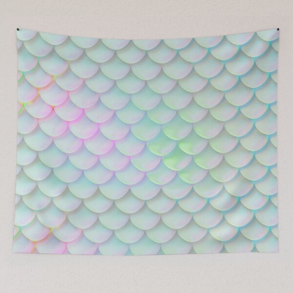 Item preview, Pastel Mermaid Scallop designed and sold by graphicmeyou.