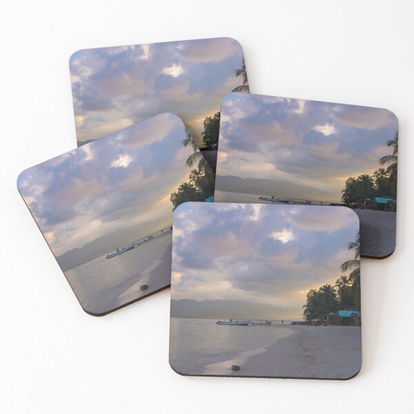 Item preview, San Blas Islands Panama sunset on the beach designed and sold by michieldros.