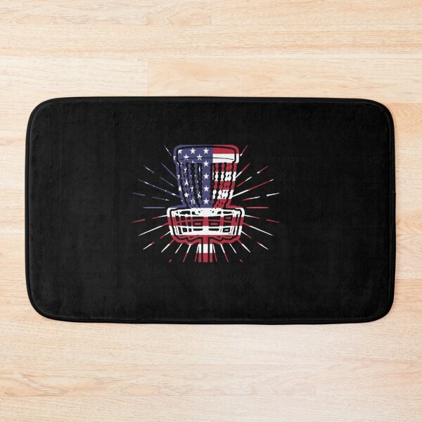 Item preview, Cool US Flag Disc Golf Basket Fourth of July Gift ideas for Golfer dads ,moms,sons or daughetrs designed and sold by Akmloza.