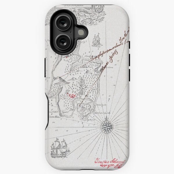 Item preview, Treasure Island Map (by Robert Louis Stevenson) designed and sold by PZAndrews.