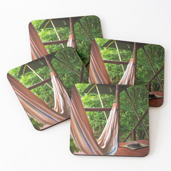 Item preview, Bastimentos Island hammock and cat in the jungle designed and sold by michieldros.