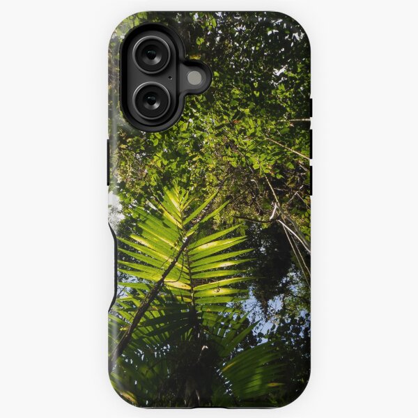 Item preview, Tropical rainforest with hanging plants in the jungle in Panama designed and sold by michieldros.