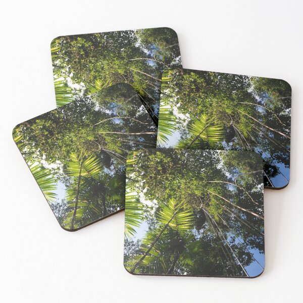 Item preview, Tropical rainforest with hanging plants in the jungle in Panama designed and sold by michieldros.