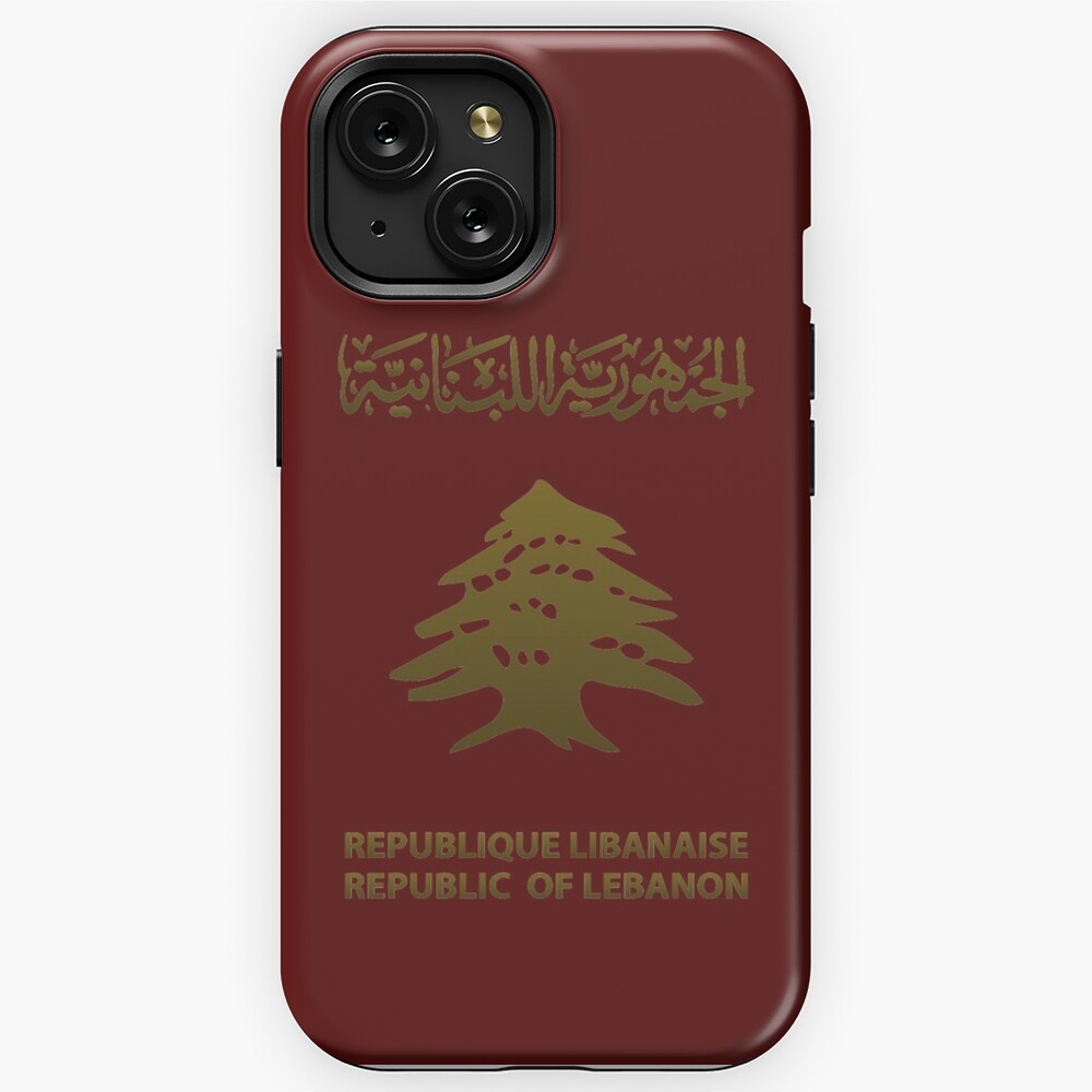 Lebanese Passport Red