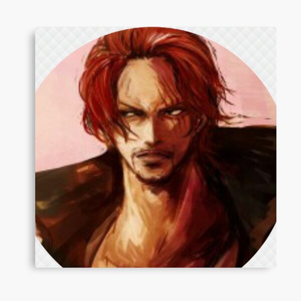 Shanks One Piece Wall Art Redbubble