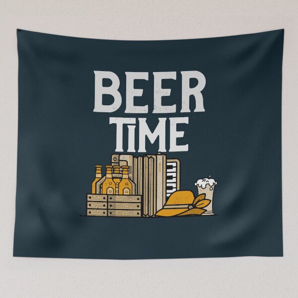 Item preview, Tiempo de cerveza: siempre es un buen momento designed and sold by EvaWolf.