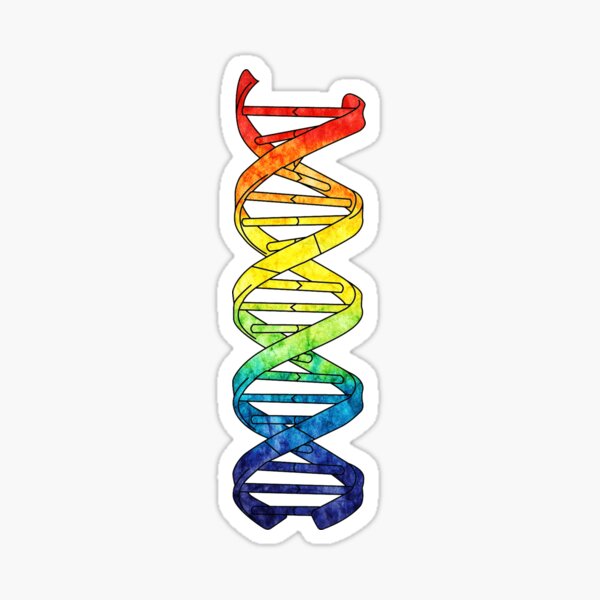 Item preview, Rainbow DNA scientific designed and sold by labstud.