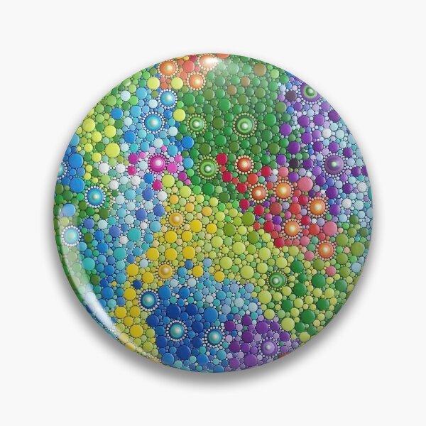 Item preview, Rainbow River dotart by Alberto Martin designed and sold by mandalaole.