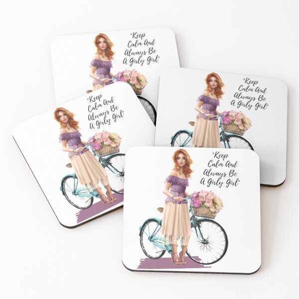 Item preview, "Keep Calm And Always Be A Girly Girl" designed and sold by LondonHouse.