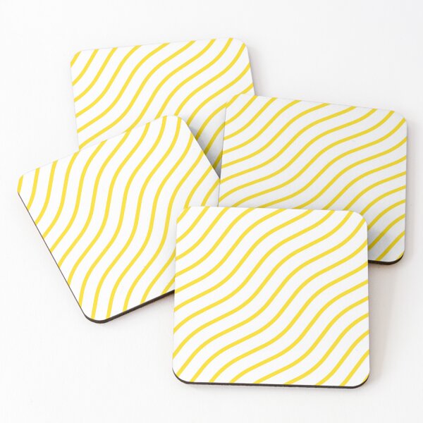 Item preview,  yellow waves designed and sold by Catcrea.