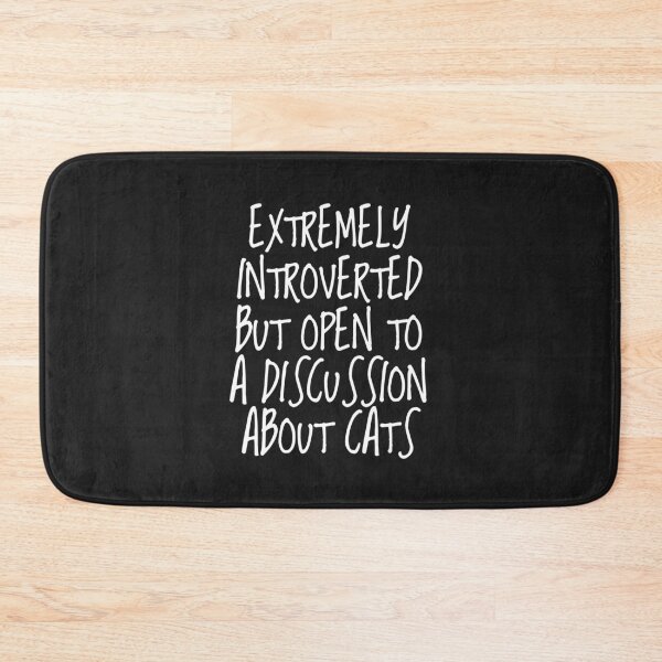 Item preview, Introverted Emo Cat-Lover Restroom Stall-Scrawl Design designed and sold by MoopCatSwag.