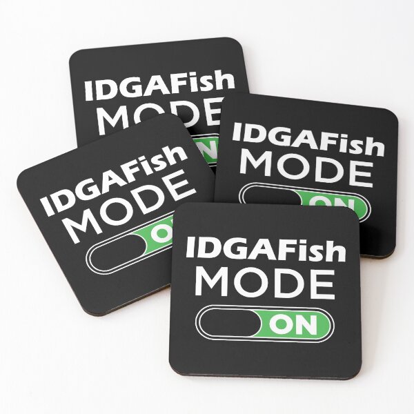 Item preview, IDGAFish Mode ON Adult Humor Sarcastic IDGAF graphic designed and sold by jakehughes2015.