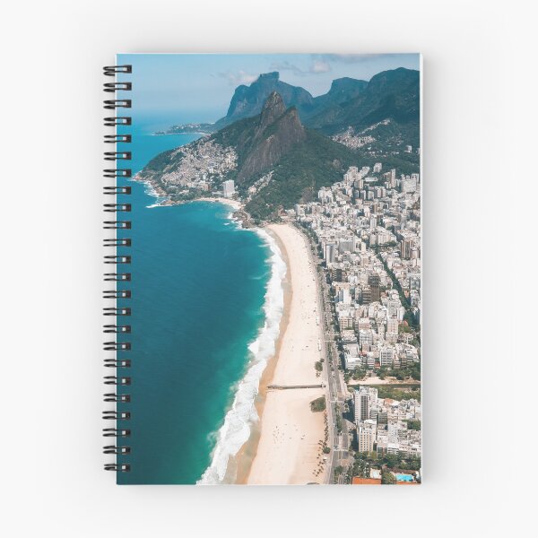 Item preview, Rio de Janeiro Ipanema and Leblon beach helicopter view designed and sold by michieldros.