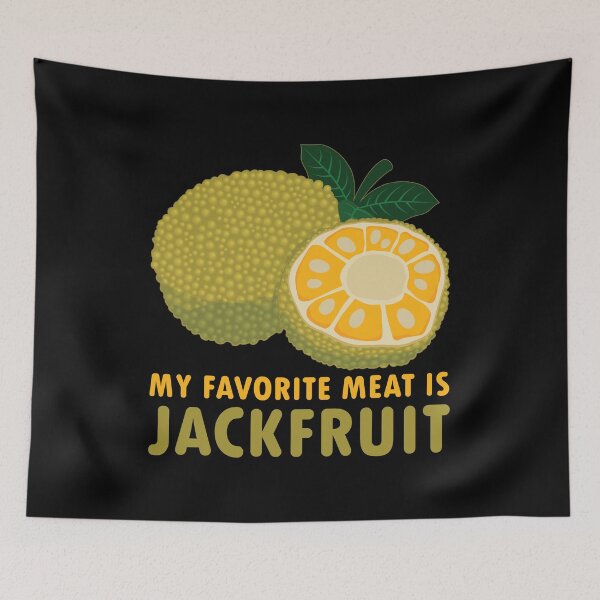 Item preview, Funny Vegan My Favorite Meat Is Jackfruit design designed and sold by jakehughes2015.