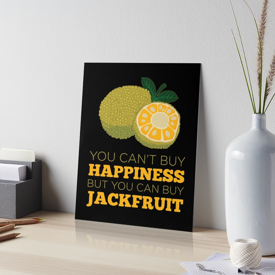 Cant Buy Happiness Funny Vegan Jackfruit product
