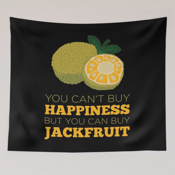 Item preview, Cant Buy Happiness Funny Vegan Jackfruit product designed and sold by jakehughes2015.