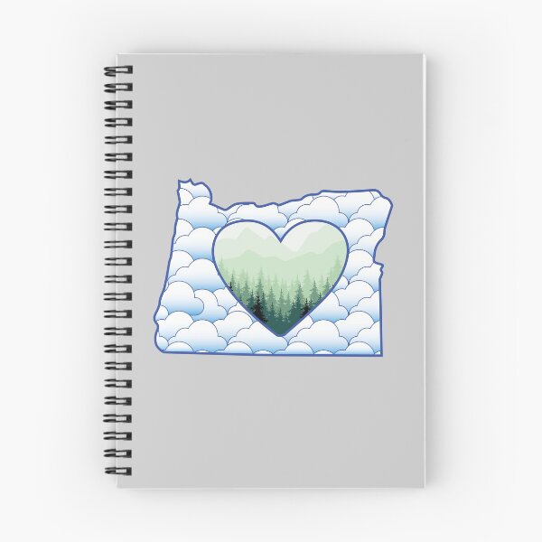 Item preview, Cloudy Oregon Love designed and sold by nicegnome.