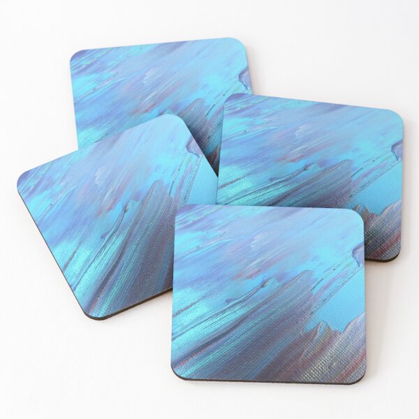 Item preview, #44 Aqua Brush Strokes designed and sold by RebHep.