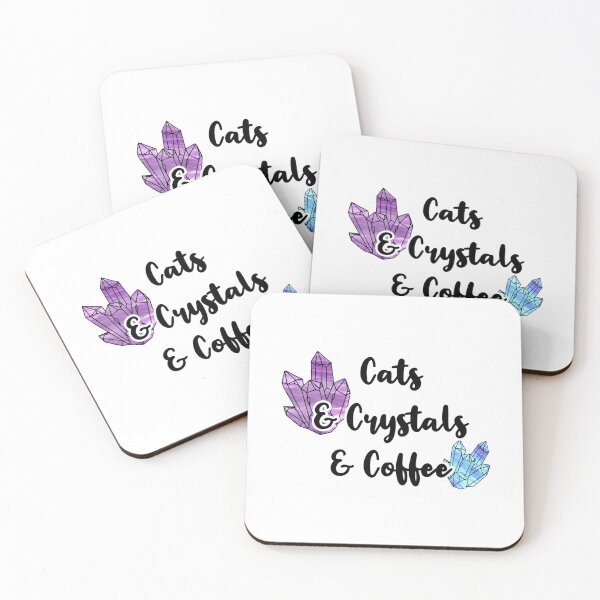 Item preview, Cats & Crystals & Coffee designed and sold by Sophie Earl.