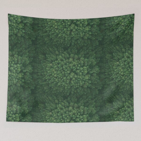 Item preview, Green pine forest designed and sold by Lukasz Szczepanski.