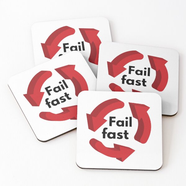 Item preview, Fail fast designed and sold by Oasie.