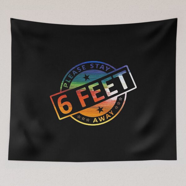 Item preview, Please Stay 6 Feet Away designed and sold by FirasChakroun.