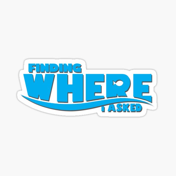 Item preview, Finding Where I Asked designed and sold by Please Pick Products - by CC.