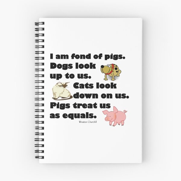 Item preview, I AM FOND OF PIGS. designed and sold by CalliopeSt.