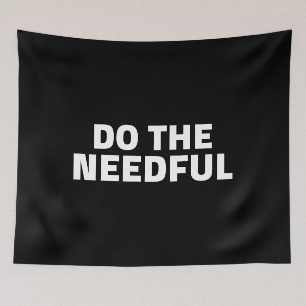 Item preview, Funny Do The Needful Indian IT Worker graphic designed and sold by jakehughes2015.