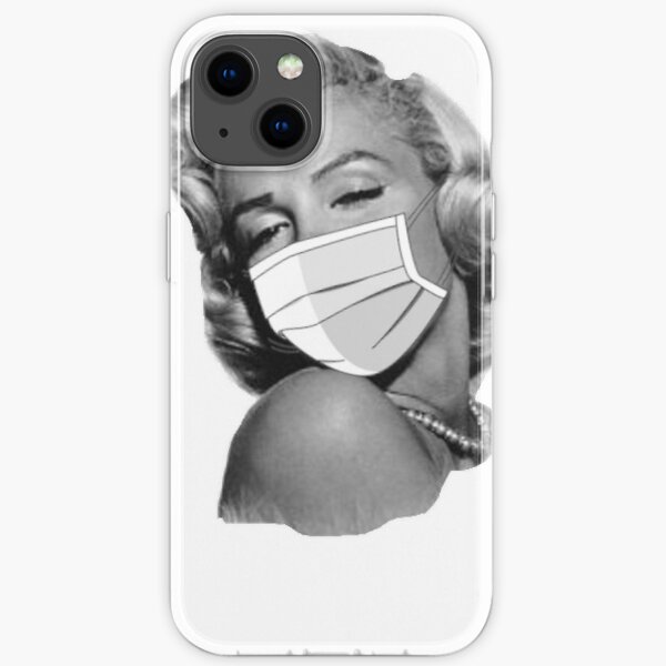 Masked Marilyn Monroe iPhone Soft Case