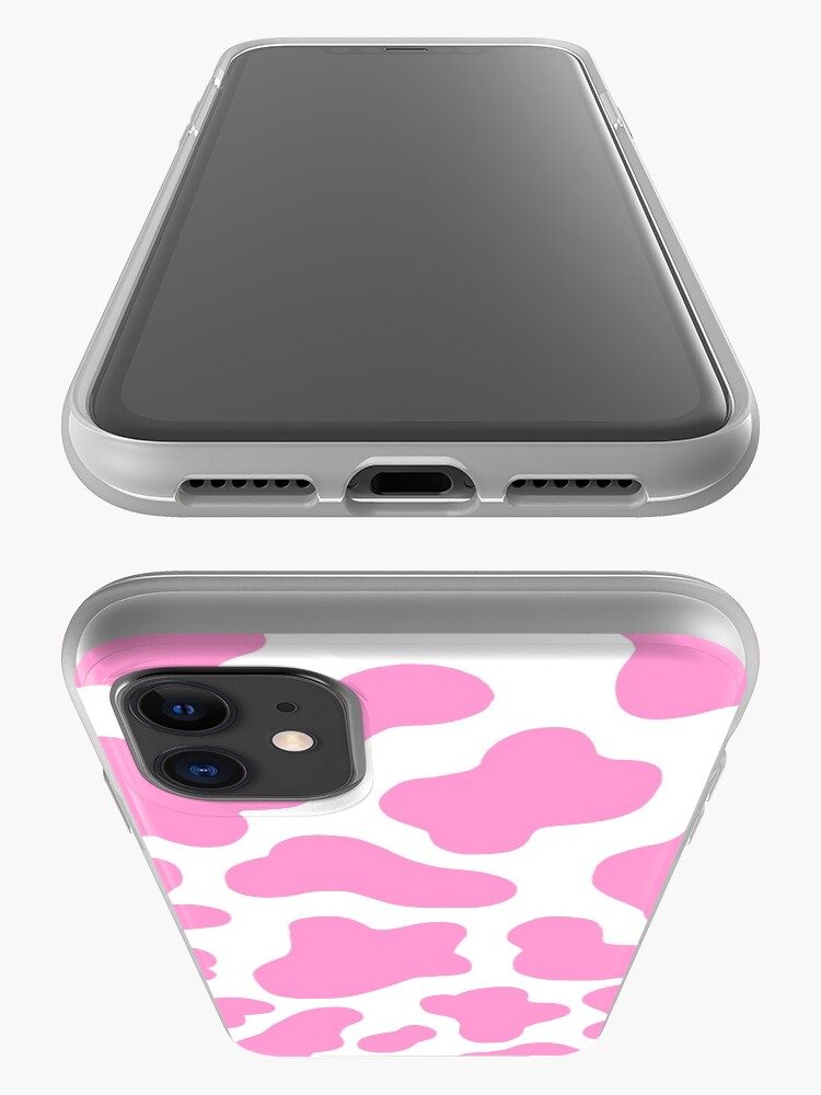 "Pink cow print phone case" iPhone Case & Cover by vscostickers16