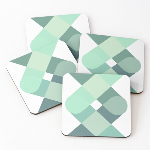 Item preview, Geometric pattern blue modern designed and sold by Carolina Salazar.