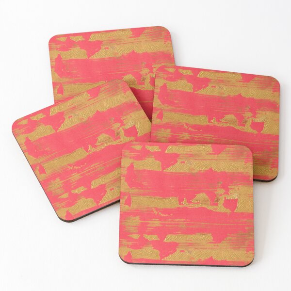 Item preview, Red/Gold Abstract  designed and sold by Amanda-Lakey.
