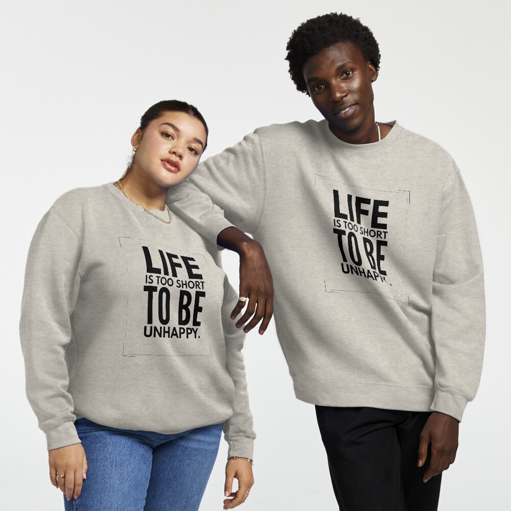 Unhappy sweatshirt hot sale