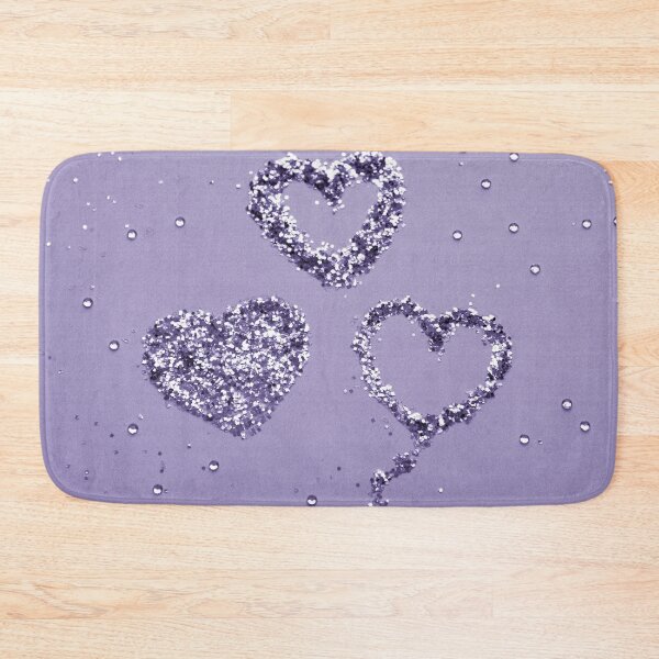 Item preview, Ultra Violet LOVE Glam Hearts #1 (Photo of Glitter Only - Not Reflective) designed and sold by Anita's & Bella's Art.